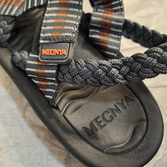 Rope and Velcro Sandals-*READ Description* - Picture 6 of 12